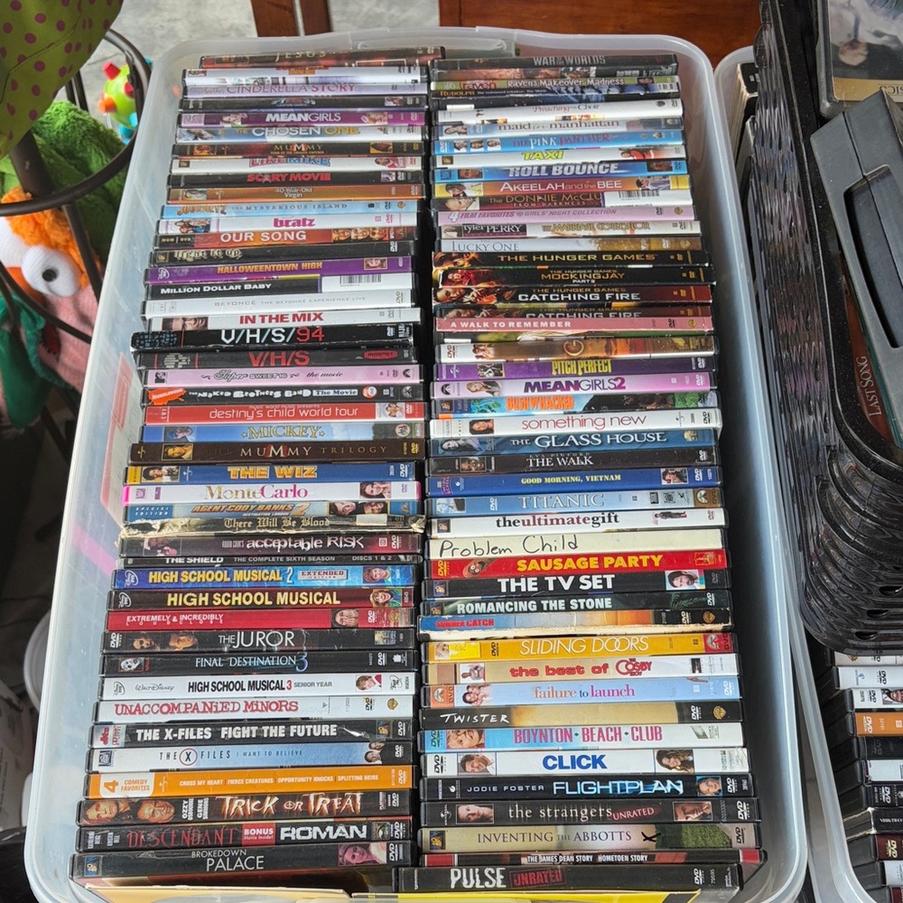 Collection of Assorted DVDs